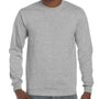 Gildan Mens Hammer Long Sleeve Crewneck T-Shirt - Sport Grey