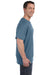 Hanes H5590 Mens ComfortSoft Short Sleeve Crewneck T-Shirt w/ Pocket Denim Blue Side