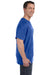 Hanes H5590 Mens ComfortSoft Short Sleeve Crewneck T-Shirt w/ Pocket Royal Blue Side