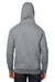 Gildan HF500 Mens Hammer Hooded Sweatshirt Hoodie Heather Graphite Grey Back