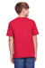 Fruit Of The Loom IC47BR Youth Iconic Short Sleeve Crewneck T-Shirt Red Back