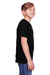 Fruit Of The Loom IC47BR Youth Iconic Short Sleeve Crewneck T-Shirt Black Side