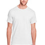 Fruit Of The Loom Mens Iconic Short Sleeve Crewneck T-Shirt - White