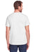 Fruit Of The Loom IC47MR Mens Iconic Short Sleeve Crewneck T-Shirt White Back
