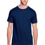 Fruit Of The Loom Mens Iconic Short Sleeve Crewneck T-Shirt - Navy Blue