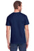 Fruit Of The Loom IC47MR Mens Iconic Short Sleeve Crewneck T-Shirt Navy Blue Back