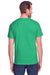 Fruit Of The Loom IC47MR Mens Iconic Short Sleeve Crewneck T-Shirt Heather Irish Green Back