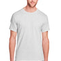 Fruit Of The Loom Mens Iconic Short Sleeve Crewneck T-Shirt - Heather Oatmeal - Closeout