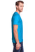 Fruit Of The Loom IC47MR Mens Iconic Short Sleeve Crewneck T-Shirt Pacific Blue Side