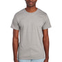 Fruit Of The Loom Mens Iconic Short Sleeve Crewneck T-Shirt - Rock Grey - NEW