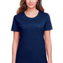Fruit Of The Loom Womens Iconic Short Sleeve Crewneck T-Shirt - Navy Blue