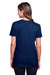 Fruit Of The Loom IC47WR Womens Iconic Short Sleeve Crewneck T-Shirt Navy Blue Back