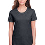 Fruit Of The Loom Womens Iconic Short Sleeve Crewneck T-Shirt - Heather Black Ink