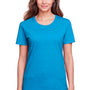 Fruit Of The Loom Womens Iconic Short Sleeve Crewneck T-Shirt - Pacific Blue