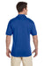 Jerzees J100 Mens Short Sleeve Polo Shirt Royal Blue Back