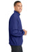 Port Authority J305 Mens Essential Water Resistant Full Zip Jacket Mediterranean Blue Side