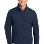 Port Authority Mens Core Wind & Water Resistant Full Zip Jacket - Dress Navy Blue