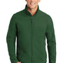 Port Authority Mens Core Wind & Water Resistant Full Zip Jacket - Forest Green