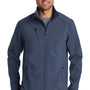 Port Authority Mens Welded Wind & Water Resistant Full Zip Jacket - Dress Navy Blue