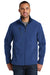 Port Authority J324 Mens Welded Wind & Water Resistant Full Zip Jacket Royal Blue Front