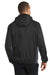Port Authority J330 Mens Core Wind & Water Resistant Full Zip Jacket Black/Grey Back