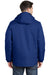 Port Authority J332 Mens Vortex 3-in-1 Waterproof Full Zip Hooded Jacket Royal Blue/Black Back