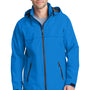Port Authority Mens Torrent Waterproof Full Zip Hooded Jacket - Direct Blue
