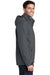 Port Authority J333 Mens Torrent Waterproof Full Zip Hooded Jacket Grey Side