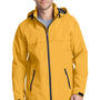 Port Authority Mens Torrent Waterproof Full Zip Hooded Jacket - Slicker Yellow