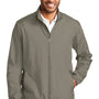 Port Authority Mens Zephyr Wind & Water Resistant Full Zip Jacket - Stratus Grey