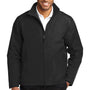 Port Authority Mens Challenger II Wind & Water Resistant Full Zip Jacket - Black