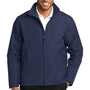 Port Authority Mens Challenger II Wind & Water Resistant Full Zip Jacket - True Navy Blue
