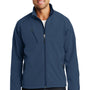 Port Authority Mens Wind & Water Resistant Full Zip Jacket - Insignia Blue