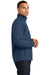 Port Authority J705 Mens Wind & Water Resistant Full Zip Jacket Insignia Blue Side
