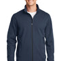 Port Authority Mens Active Wind & Water Resistant Full Zip Jacket - Dress Navy Blue