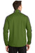 Port Authority J718 Mens Active Wind & Water Resistant Full Zip Jacket Garden Green/Grey Back