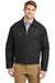 CornerStone J763 Mens Duck Cloth Full Zip Jacket Black Front