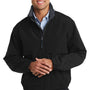 Port Authority Mens Legacy Wind & Water Resistant Full Zip Hooded Jacket - Black/Steel Grey