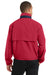 Port Authority J764 Mens Legacy Wind & Water Resistant Full Zip Hooded Jacket Red Back