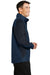 Port Authority J768 Mens Endeavor Wind & Water Resistant Full Zip Hooded Jacket Insignia Blue/Navy Blue Side