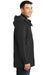 Port Authority J777 Mens 3-in-1 Wind & Water Resistant Full Zip Hooded Jacket Black Side