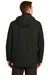 Port Authority J900 Mens Collective Waterproof Full Zip Hooded Jacket Black Back