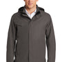 Port Authority Mens Collective Waterproof Full Zip Hooded Jacket - Graphite Grey