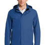 Port Authority Mens Collective Waterproof Full Zip Hooded Jacket - Night Sky Blue