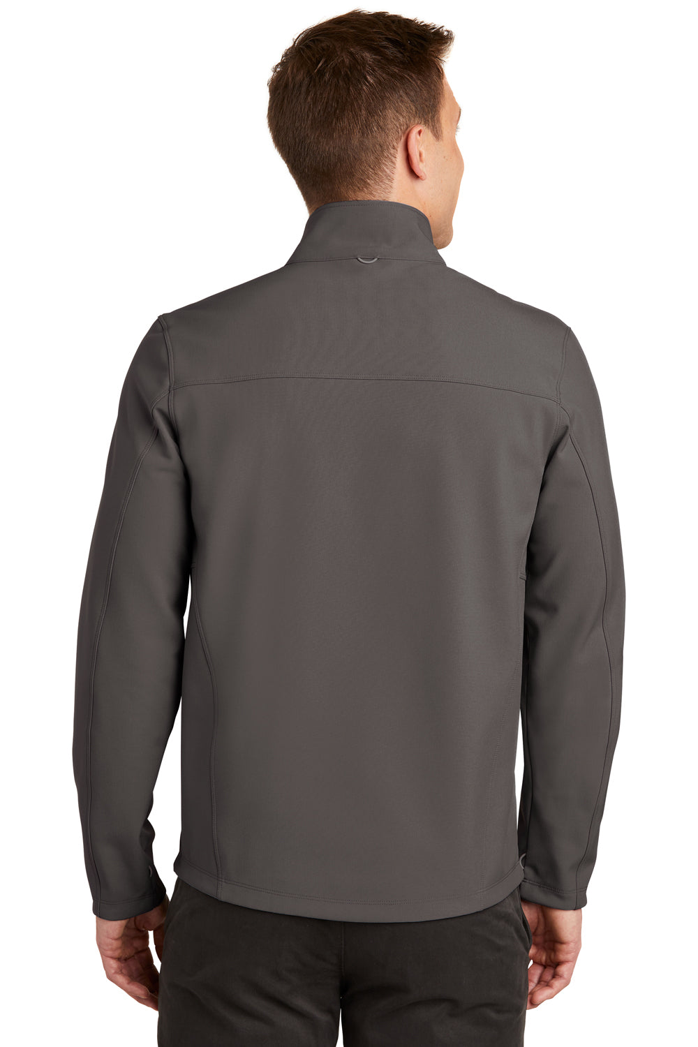 Port Authority J901 Mens Collective Wind & Water Resistant Full Zip Jacket Graphite Grey Back