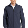 Port Authority Mens Collective Wind & Water Resistant Full Zip Jacket - River Navy Blue
