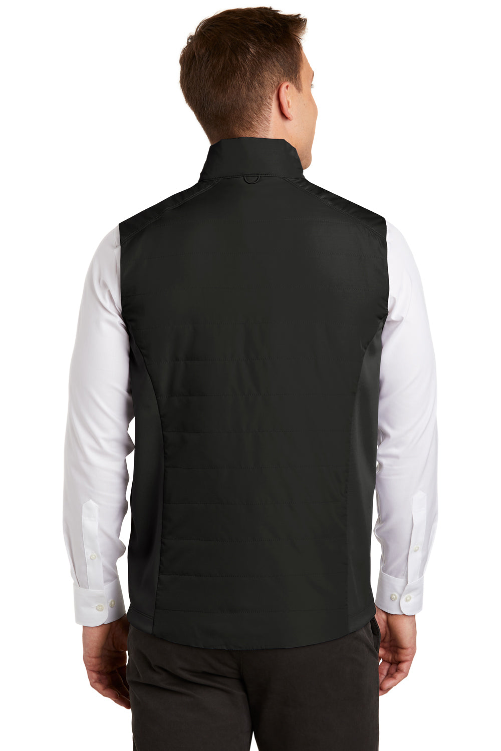 Port Authority J903 Mens Collective Wind & Water Resistant Full Zip Vest Black Back