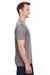 J America JA8115 Mens Vintage Zen Jersey Short Sleeve Crewneck T-Shirt Cement Grey Side