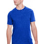 J America Mens Vintage Zen Jersey Short Sleeve Crewneck T-Shirt - Twisted Royal Blue