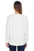 J America JA8229 Mens Game Day Jersey Long Sleeve Crewneck T-Shirt White Back